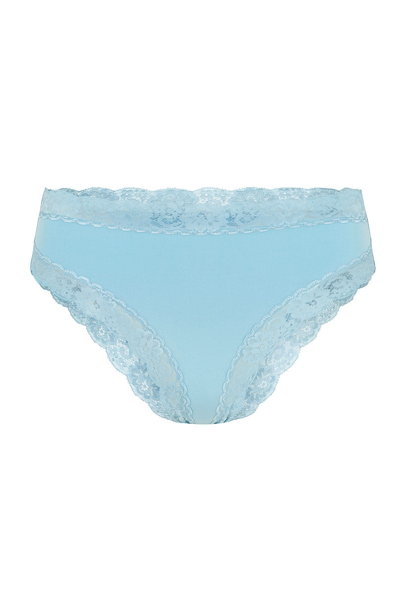 Dove Lace Bloomers // Dusty’s Blue