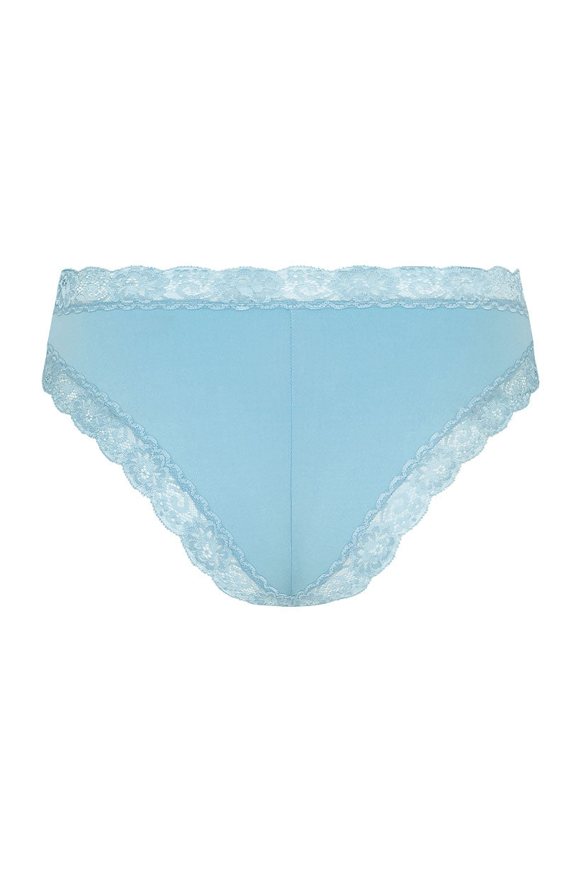 Dove Lace Bloomers // Dusty’s Blue