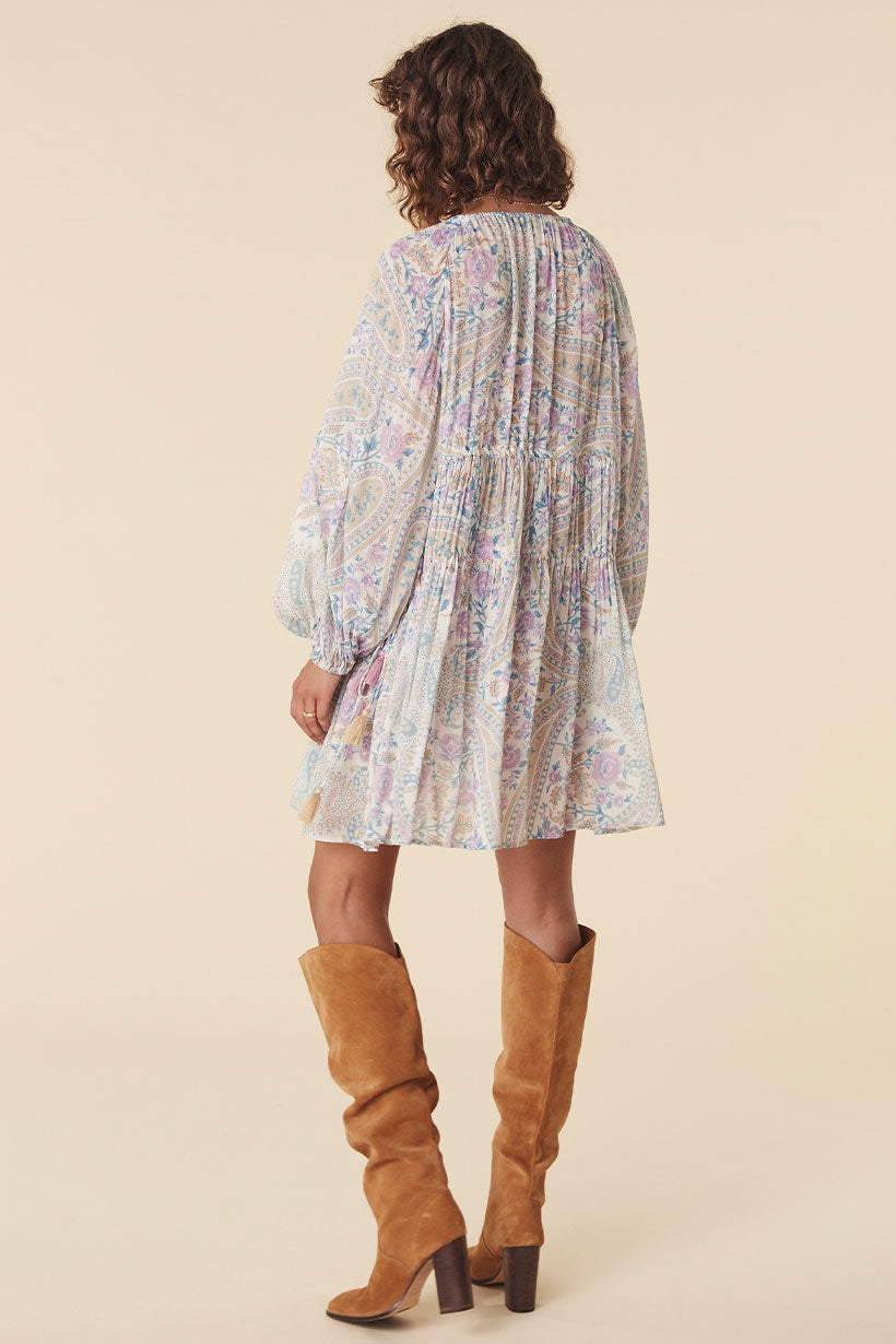 Belladonna Tunic Dress // Light Pastel