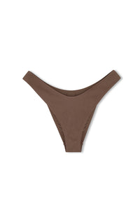 Chocolate Rib Curve Brief