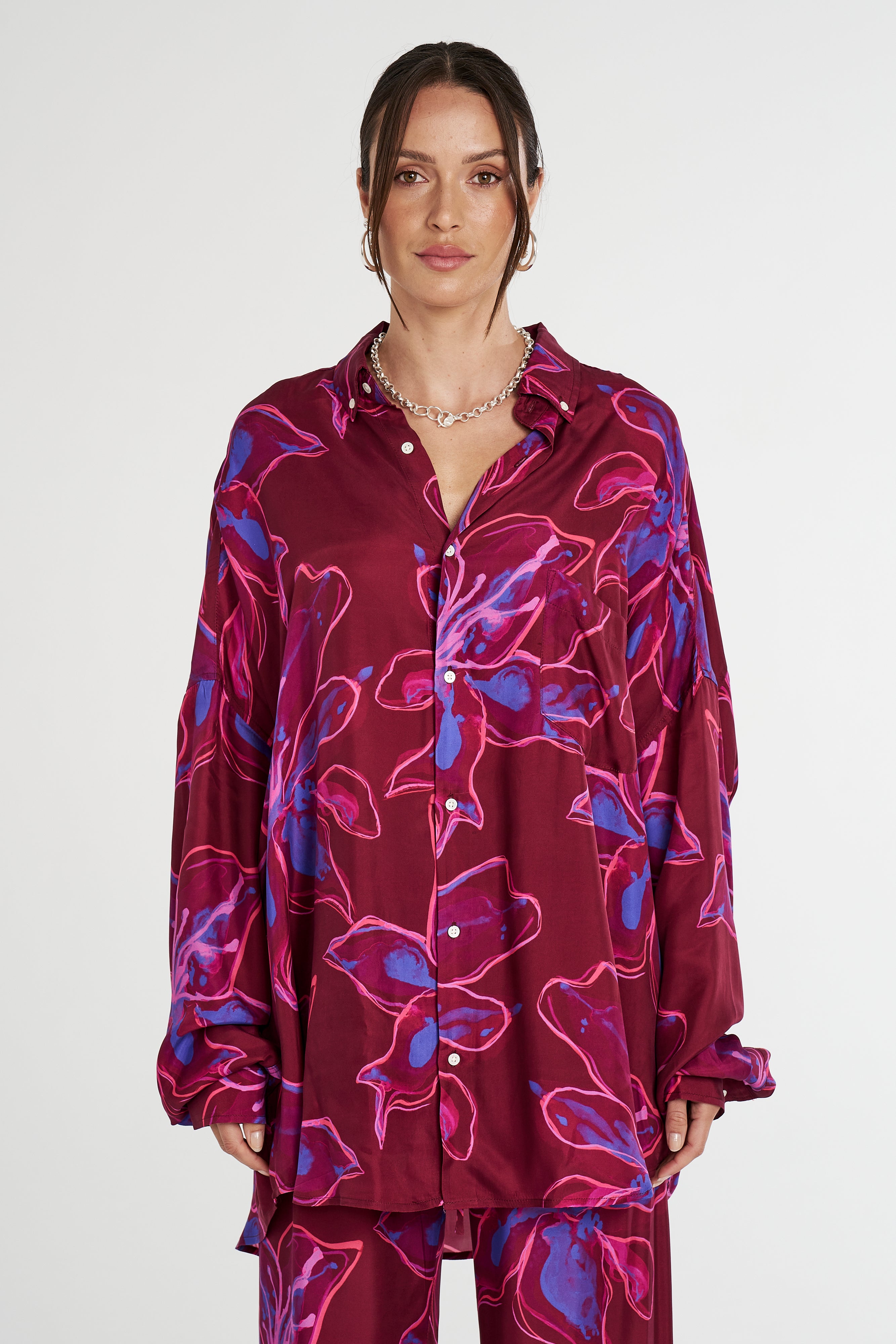 LS Oversized Shirt // Jam Lily