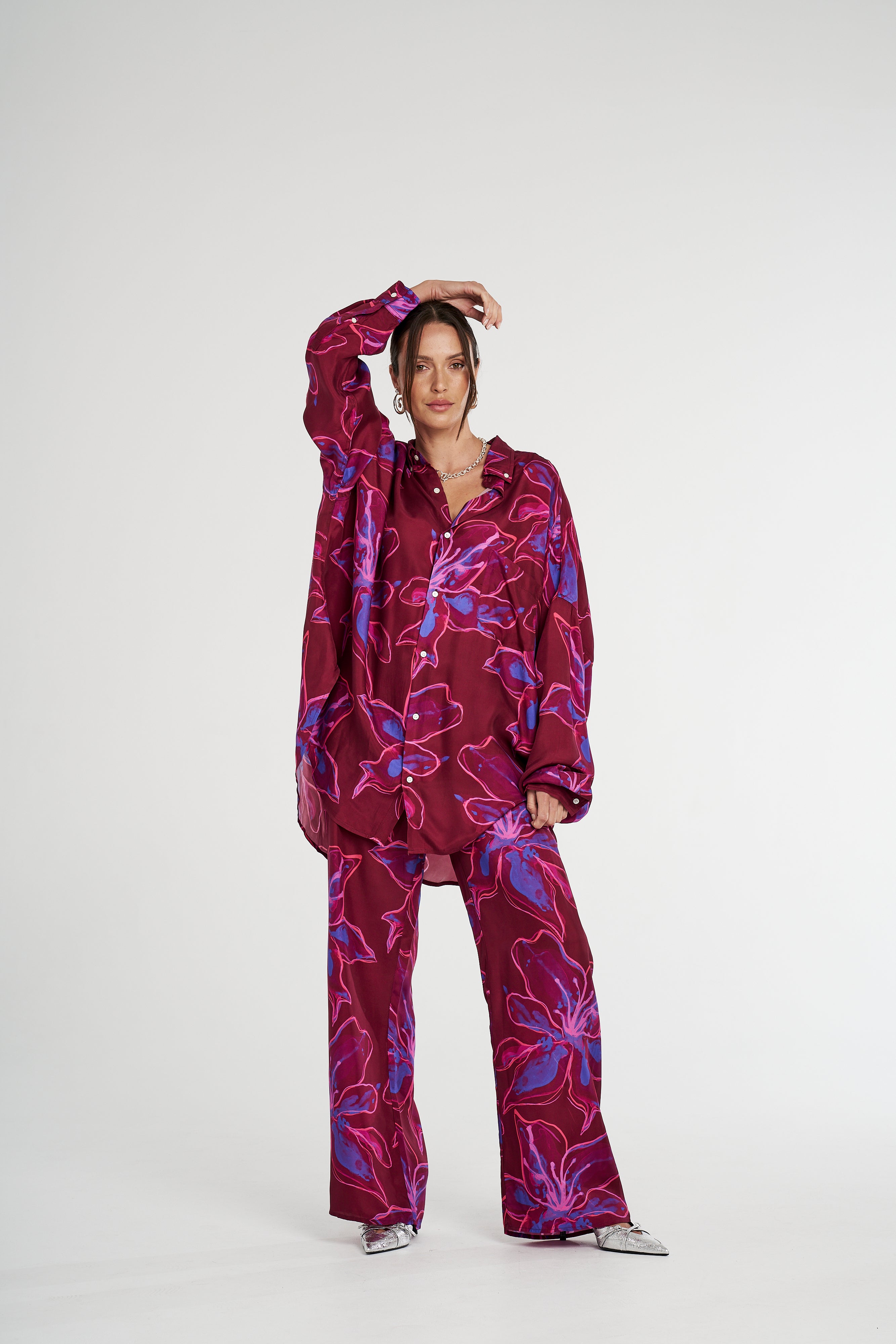 LS Oversized Shirt // Jam Lily
