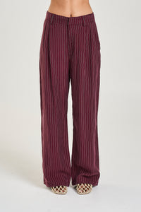 Boss Pant // Kina Pinstripe