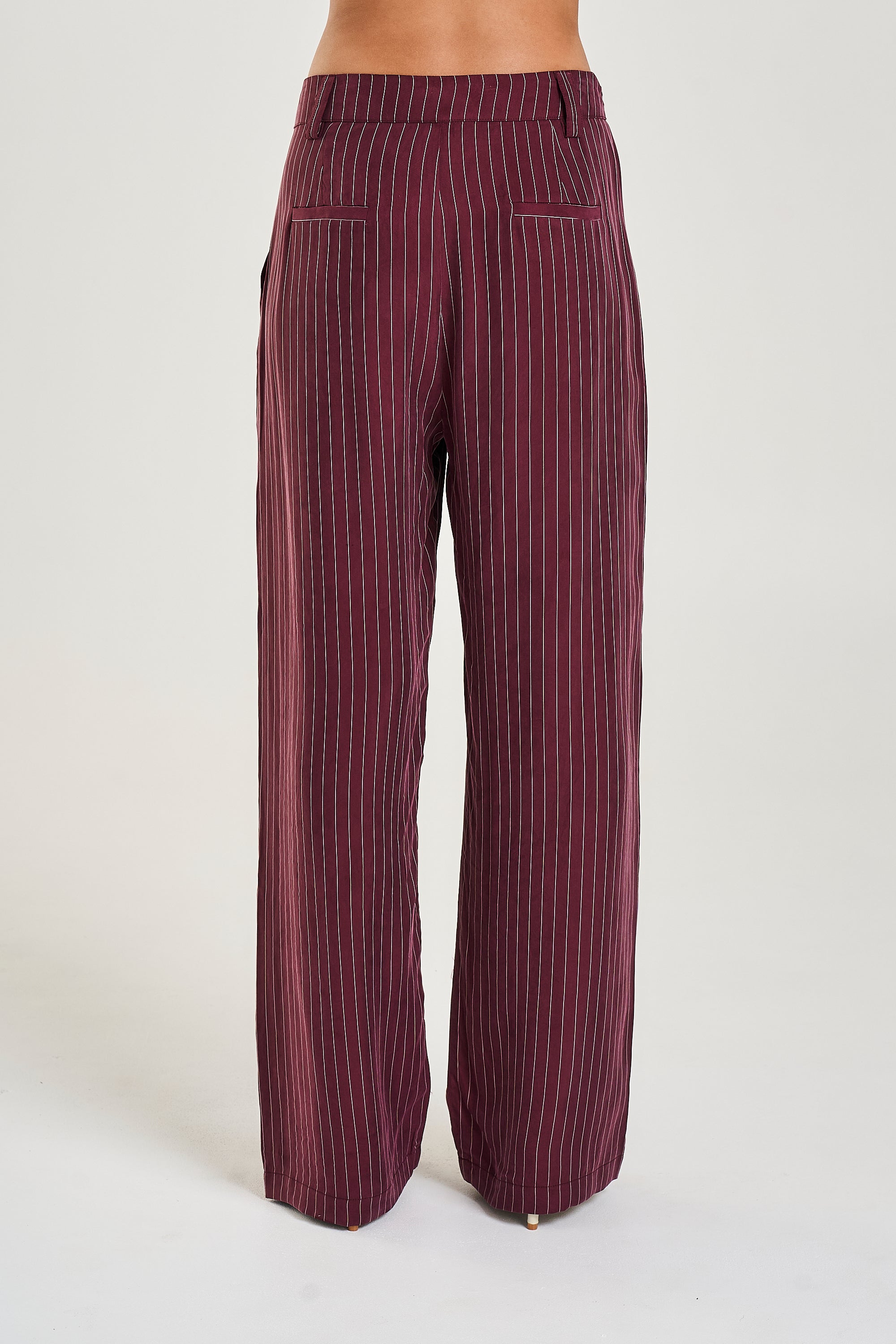 Boss Pant // Kina Pinstripe