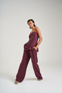 Boss Pant // Kina Pinstripe