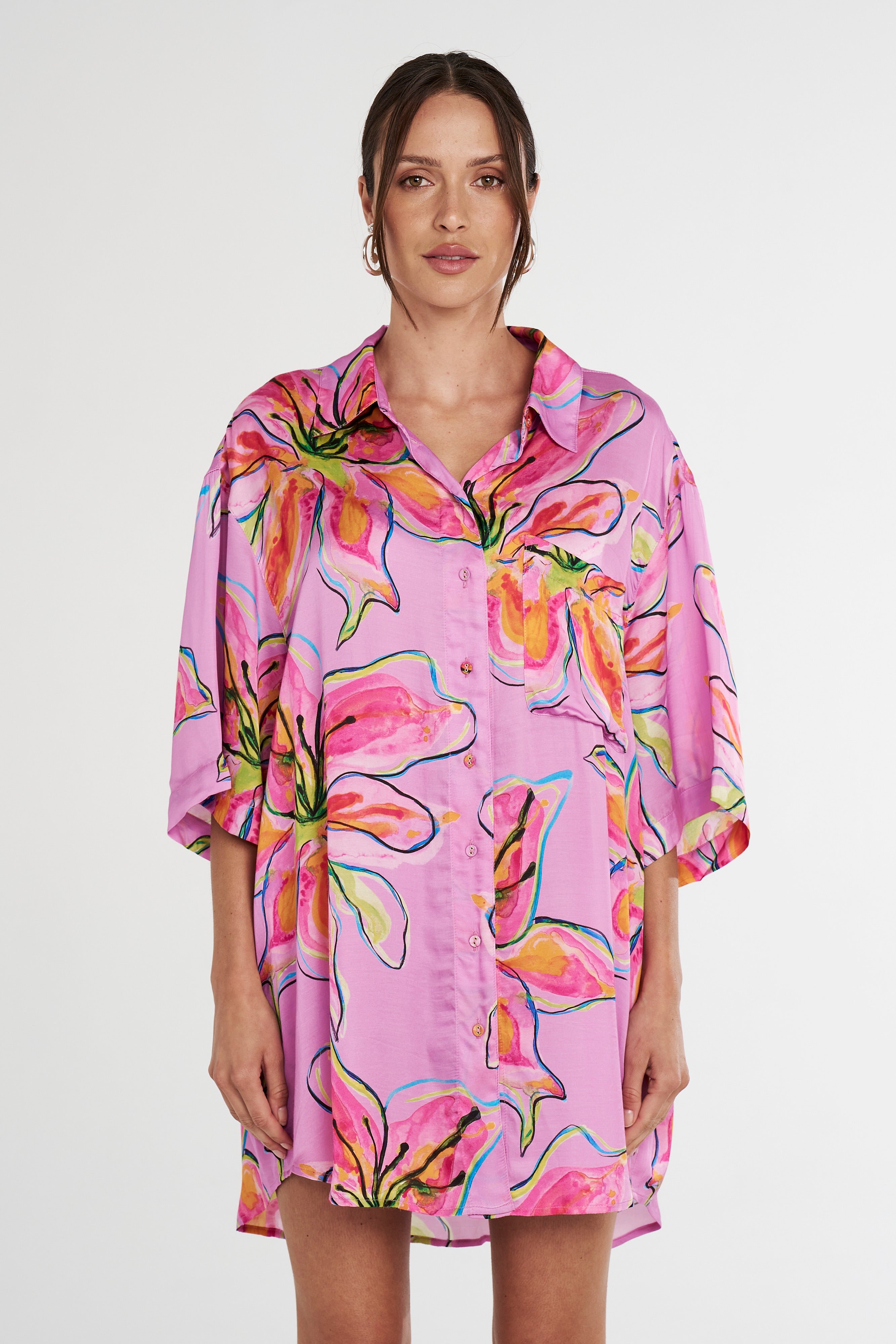 Big Shirt // Lilac Lily