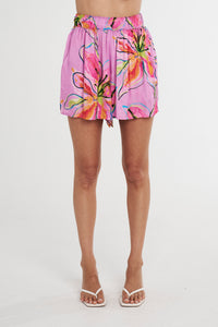 Elastic Shorts // Lilac Lily