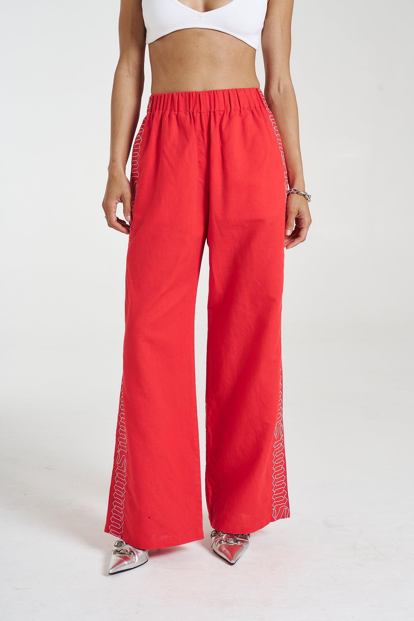 Sig Linen Pant // Scarlet Summi