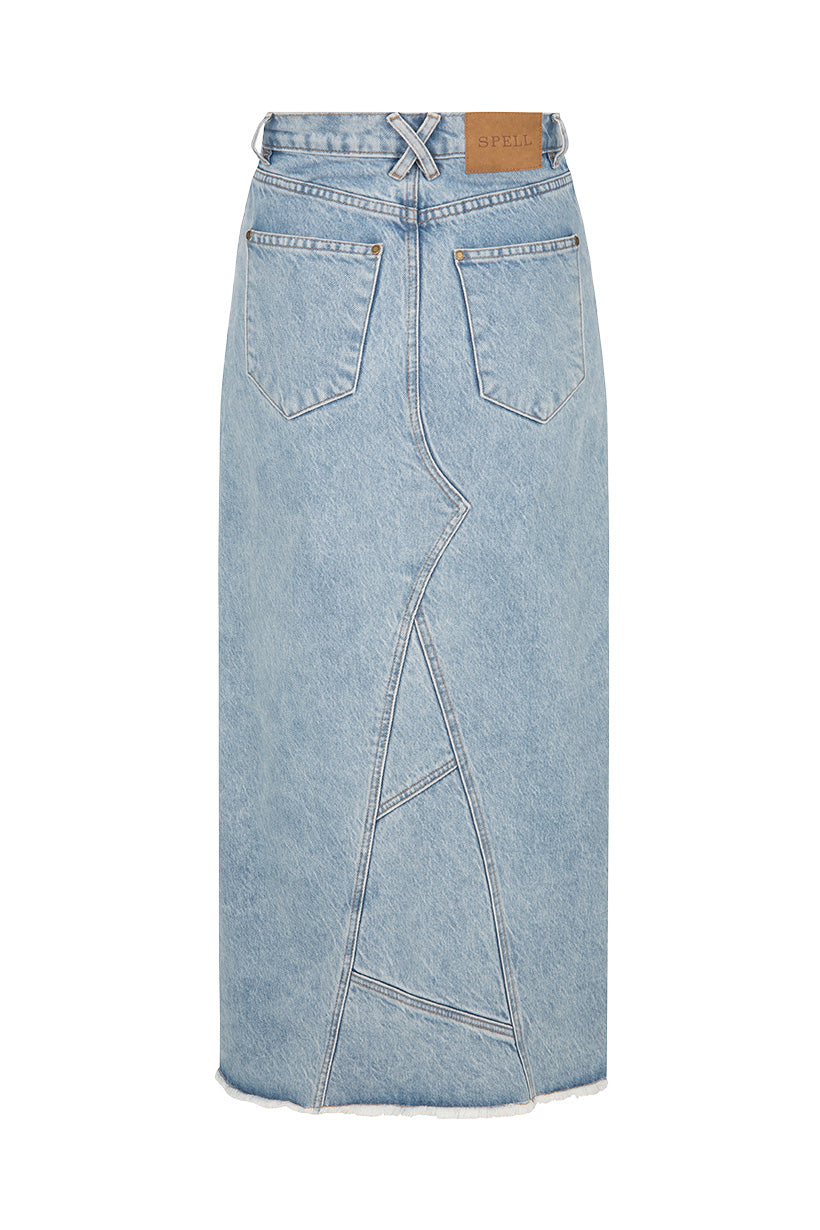 Eve Denim Skirt // Sun Washed Blue