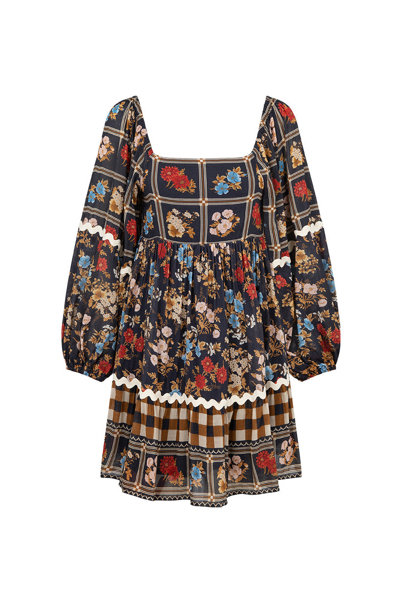Flora Tunic Dress // Mystic