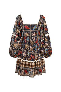 Flora Tunic Dress // Mystic