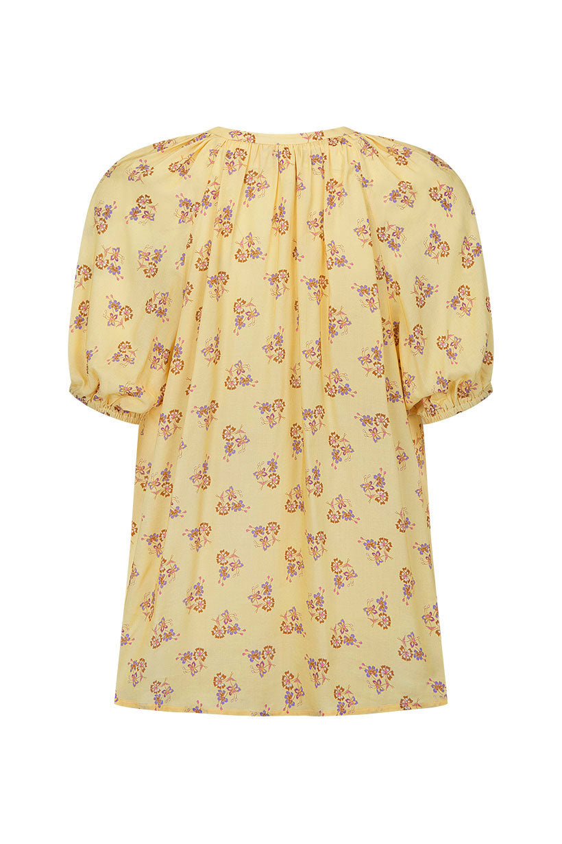 Rebel Spirit Short Sleeve Blouse // Daffodil