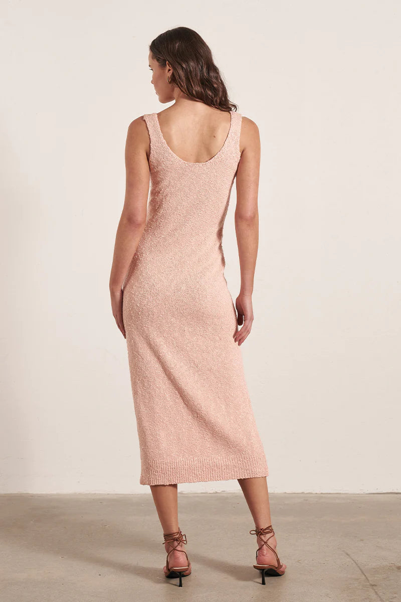 Cove Knit Dress // Quartz Pink
