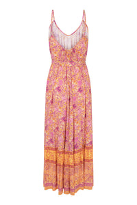 Village Strappy Maxi Dress // Sunrise