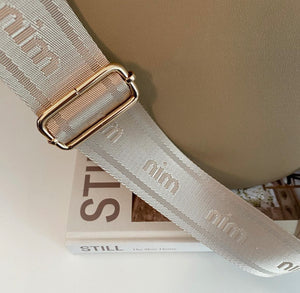NIM SOLES Bucket Bag Biege W/ Biege Strap