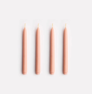 Twinkling Taper Candle Set in Marshmallow