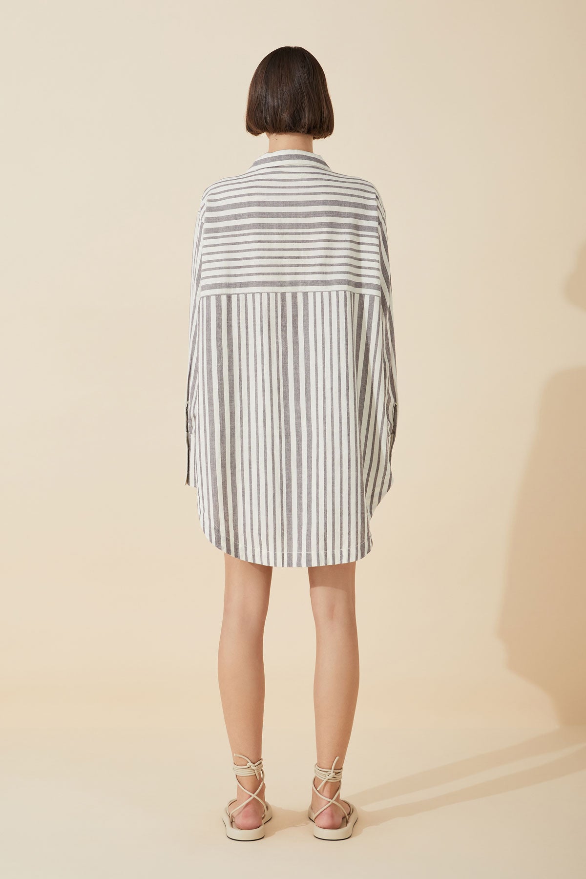 Plum Stripe Organic Cotton Shirt